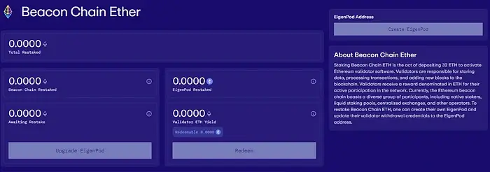 EigenLayer — Understanding how it works 2 beacon-chain-ether