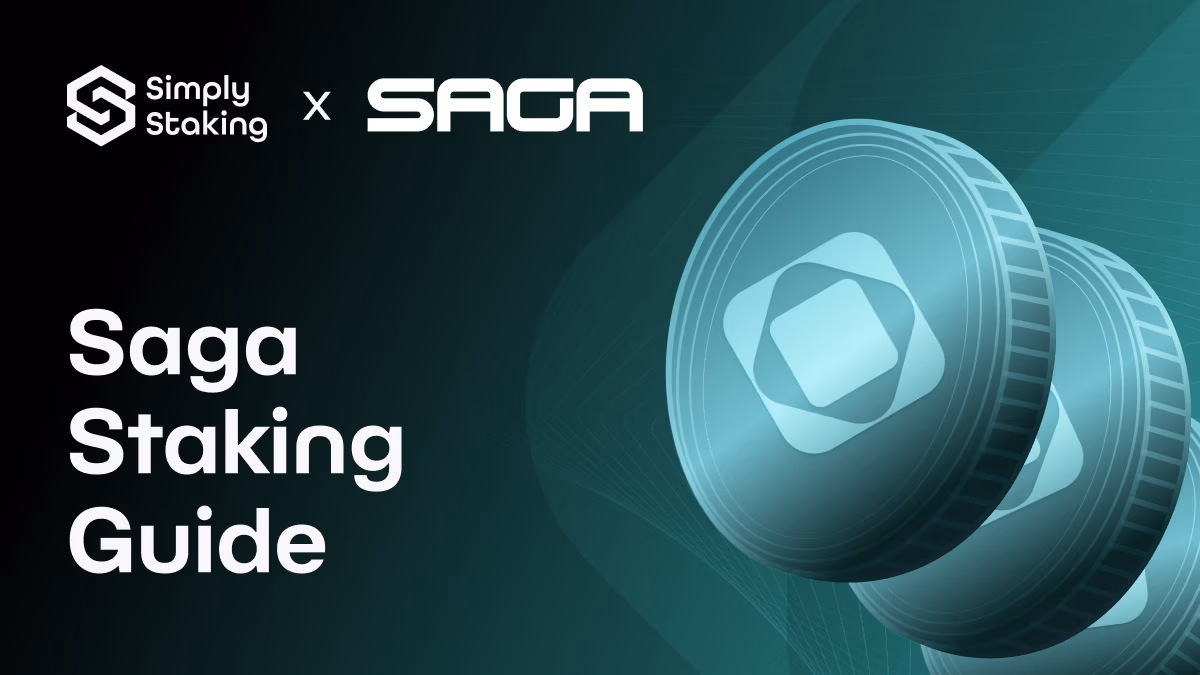 Saga Staking Guide