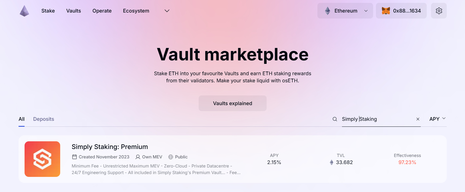 StakeWise Staking| Ethereum Staking Guide| Simply Staking