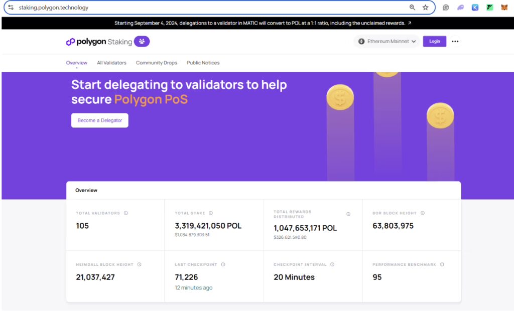 Polygon Staking