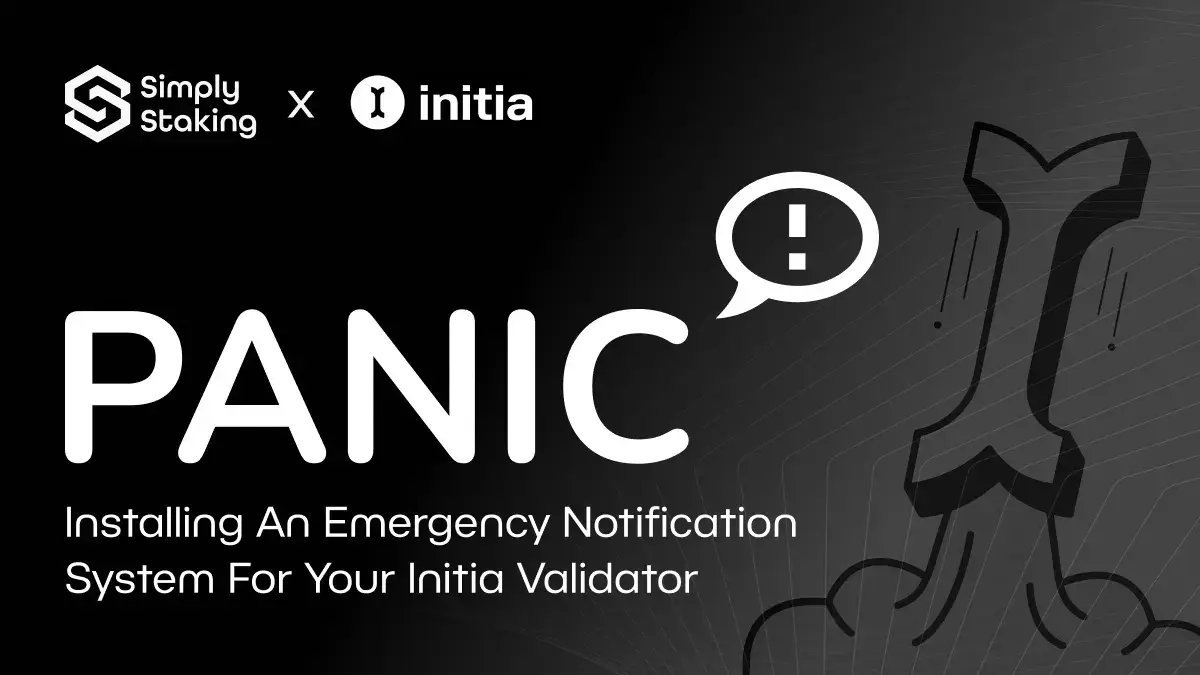 PANIC — Emergency Notification System for your Initia Validator