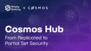 Cosmos Hub: From Replicated to Partial Set Security