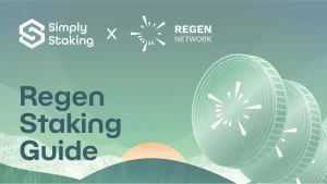 How to stake Regen